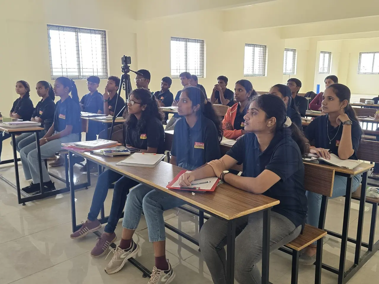 Bright classroom with large windows at RIMA Kodathi campus, Sarjapur Road